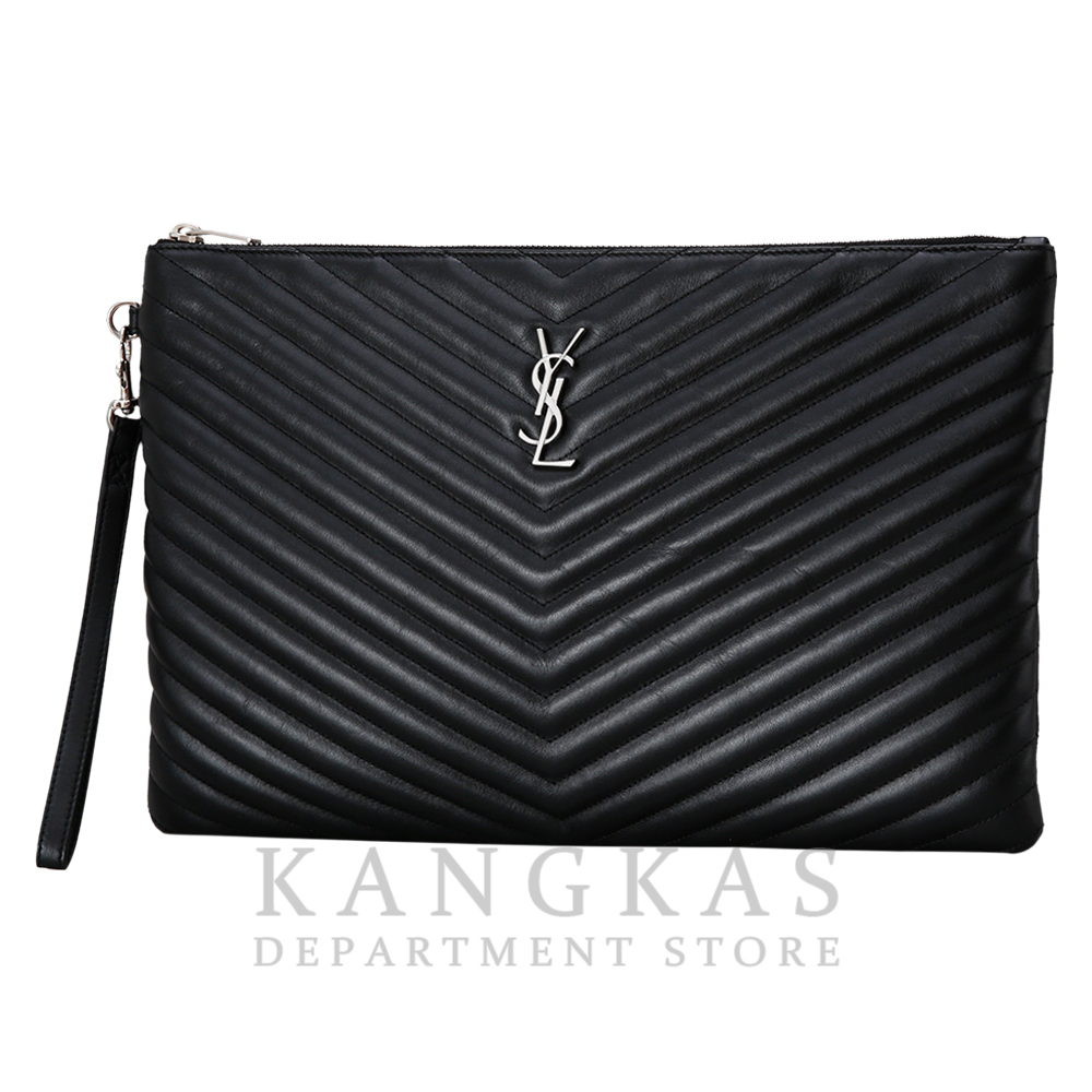 Yves Saint Laurent(USED)생로랑 모노그램 쉐브론 클러치
