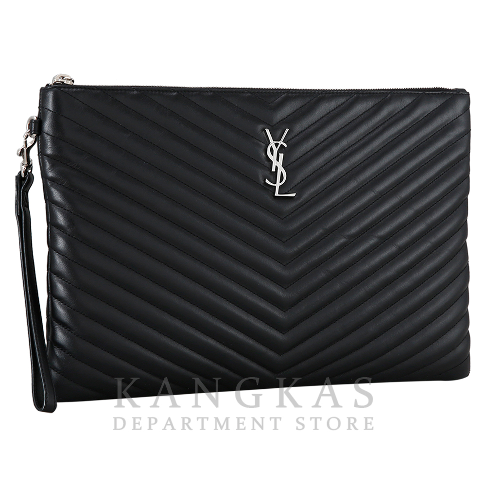 Yves Saint Laurent(USED)생로랑 모노그램 쉐브론 클러치