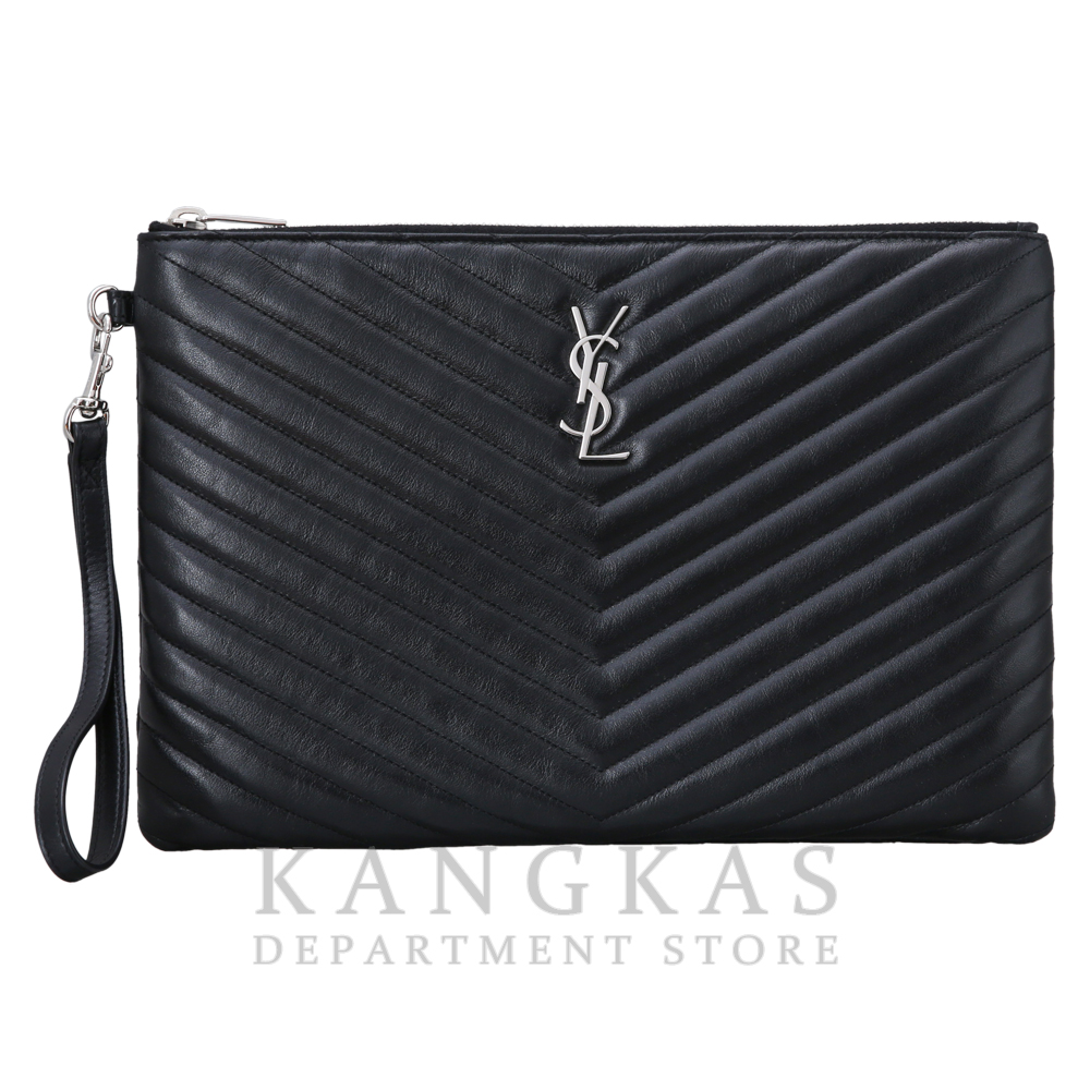 Yves Saint Laurent(USED)생로랑 모노그램 쉐브론 클러치