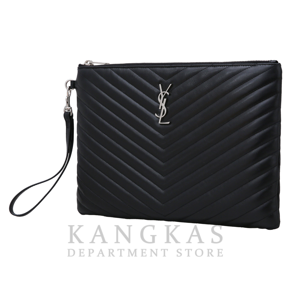 Yves Saint Laurent(USED)생로랑 모노그램 쉐브론 클러치