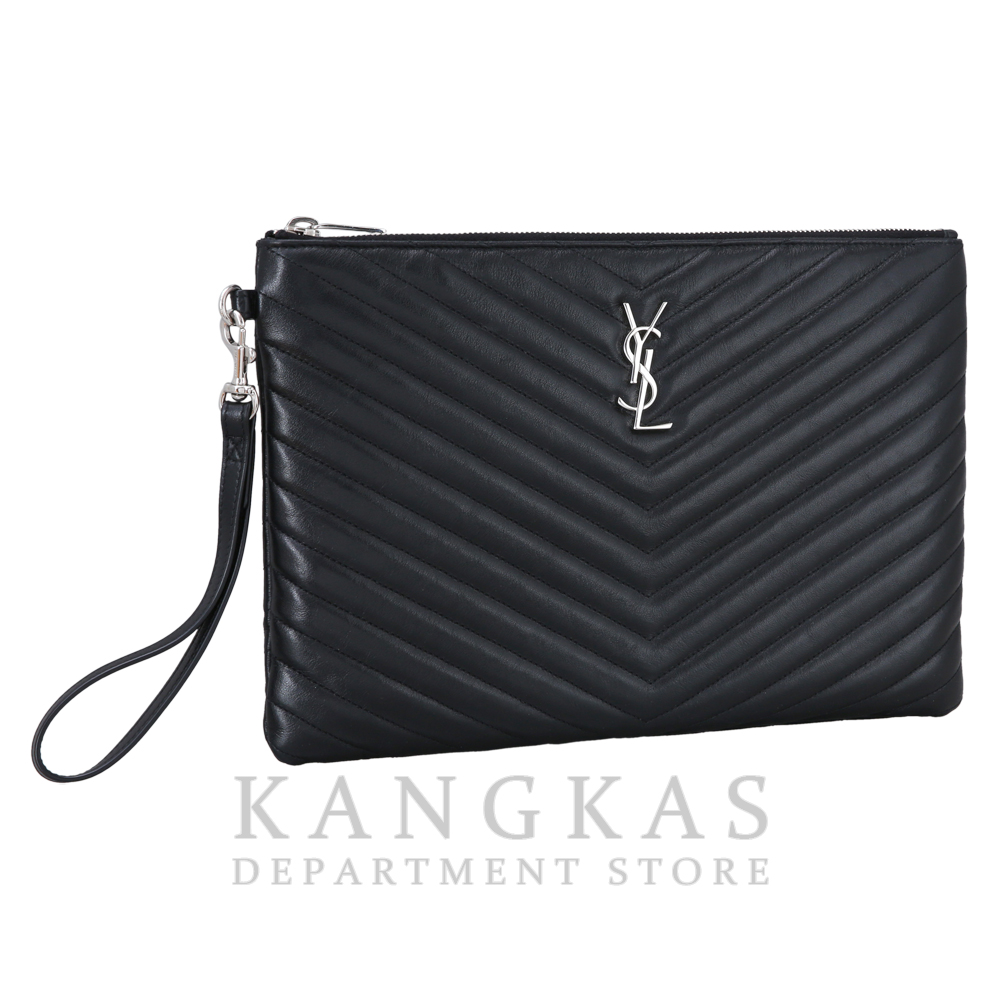Yves Saint Laurent(USED)생로랑 모노그램 쉐브론 클러치