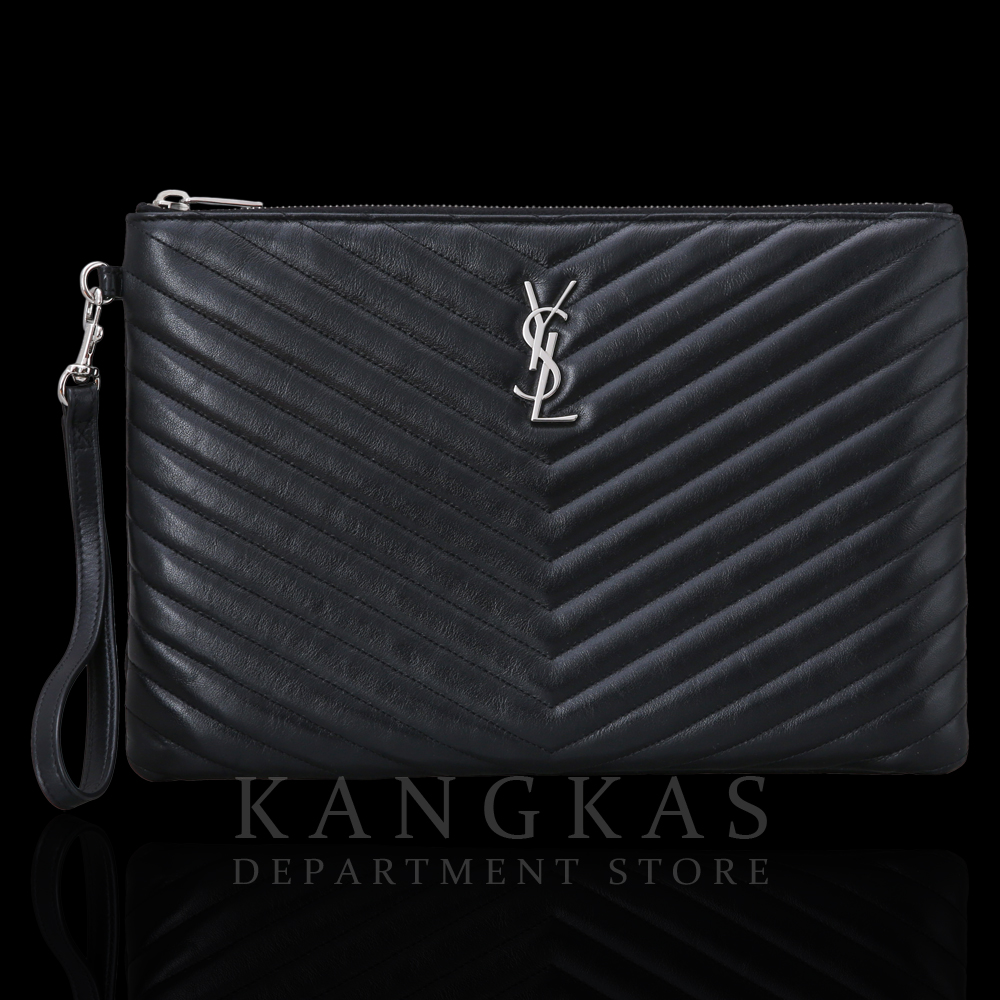 Yves Saint Laurent(USED)생로랑 모노그램 쉐브론 클러치