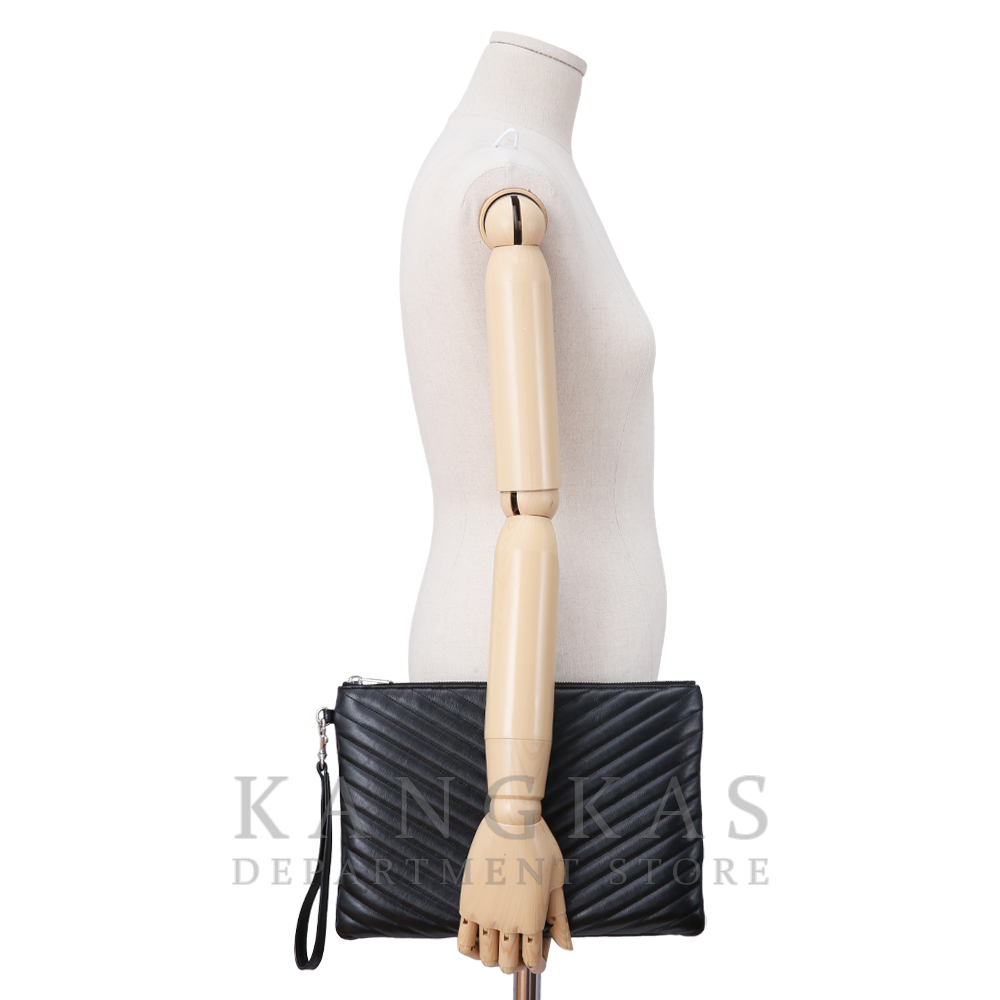 Yves Saint Laurent(USED)생로랑 모노그램 쉐브론 클러치