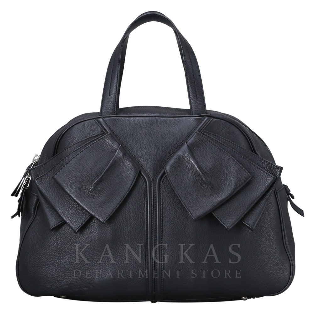 Yves Saint Laurent(USED)생로랑 리본장식 레더 토트백