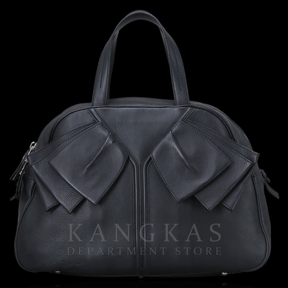 Yves Saint Laurent(USED)생로랑 리본장식 레더 토트백