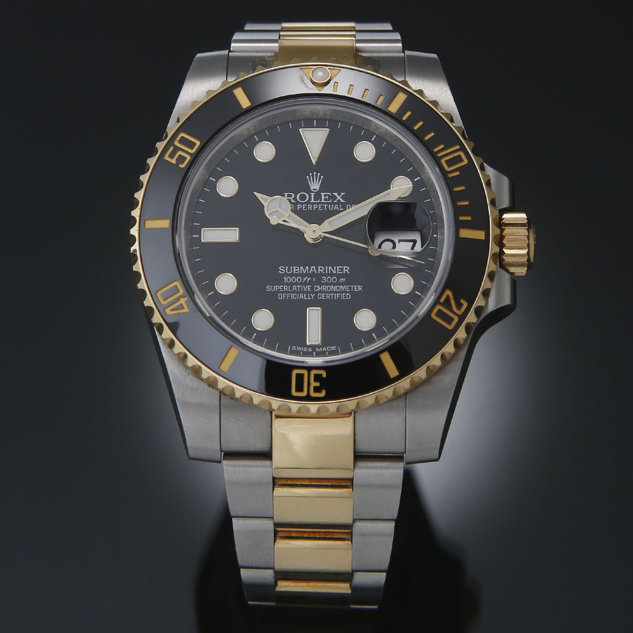 ROLEX(USED)로렉스 서브마리너 콤비 116613LN