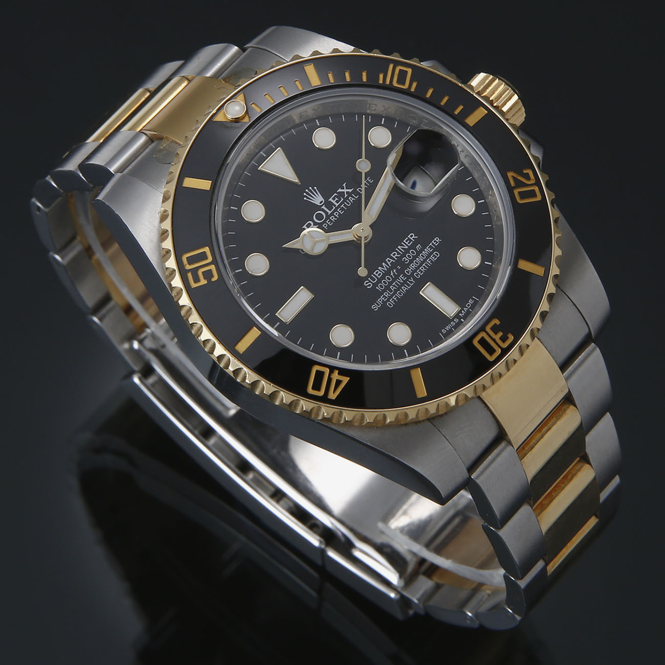 ROLEX(USED)로렉스 서브마리너 콤비 116613LN