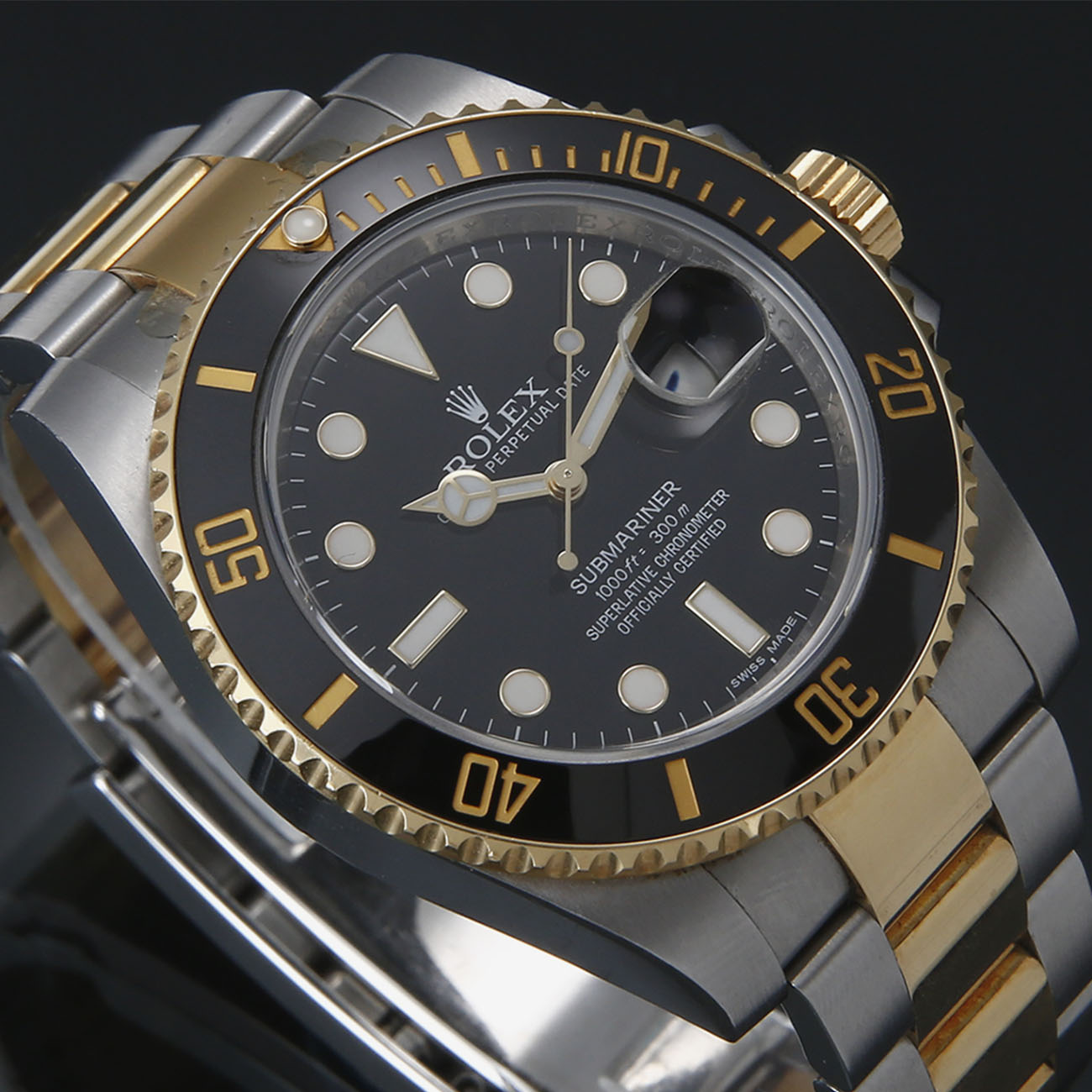 ROLEX(USED)로렉스 서브마리너 콤비 116613LN