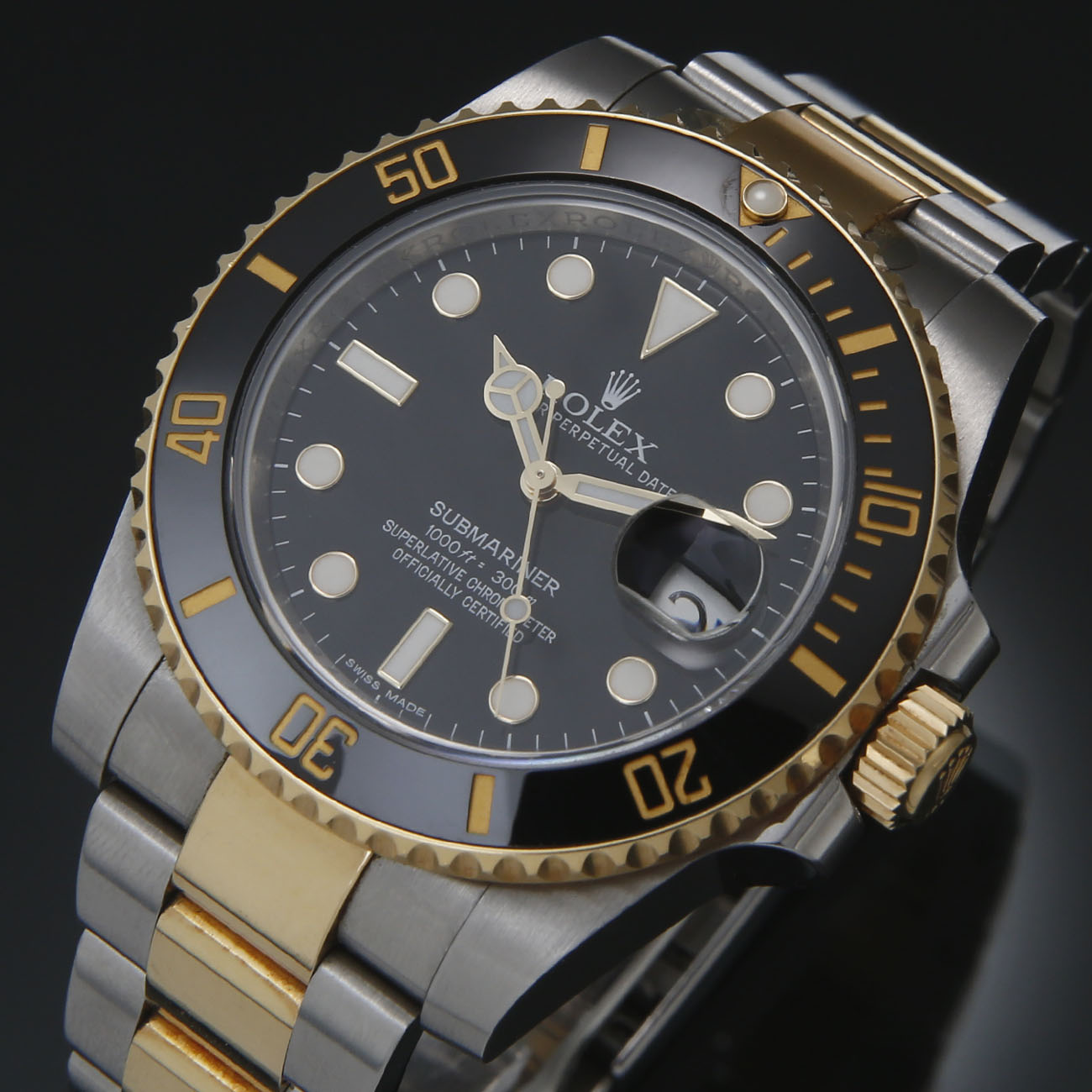 ROLEX(USED)로렉스 서브마리너 콤비 116613LN