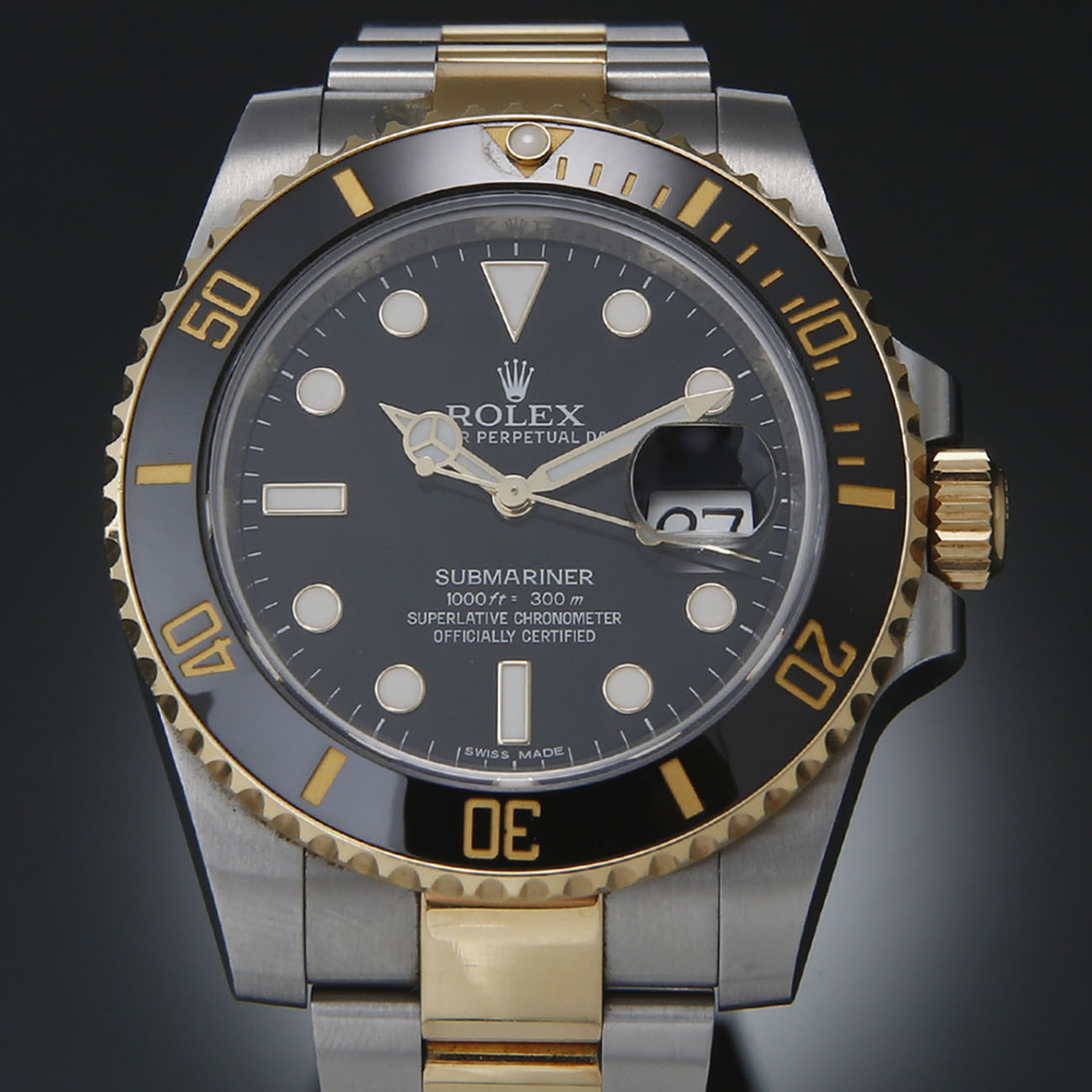 ROLEX(USED)로렉스 서브마리너 콤비 116613LN