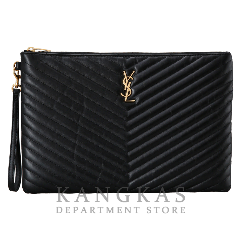 Yves Saint Laurent(USED)생로랑 모노그램 쉐브론 클러치