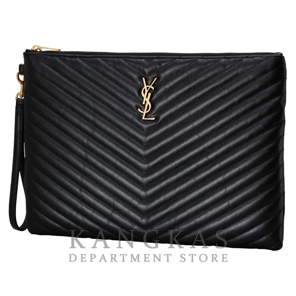 Yves Saint Laurent(USED)생로랑 모노그램 쉐브론 클러치