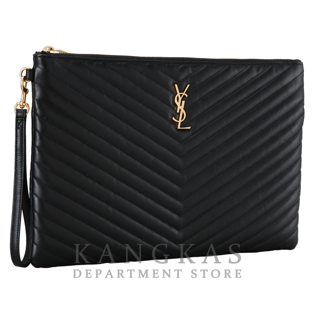 Yves Saint Laurent(USED)생로랑 모노그램 쉐브론 클러치