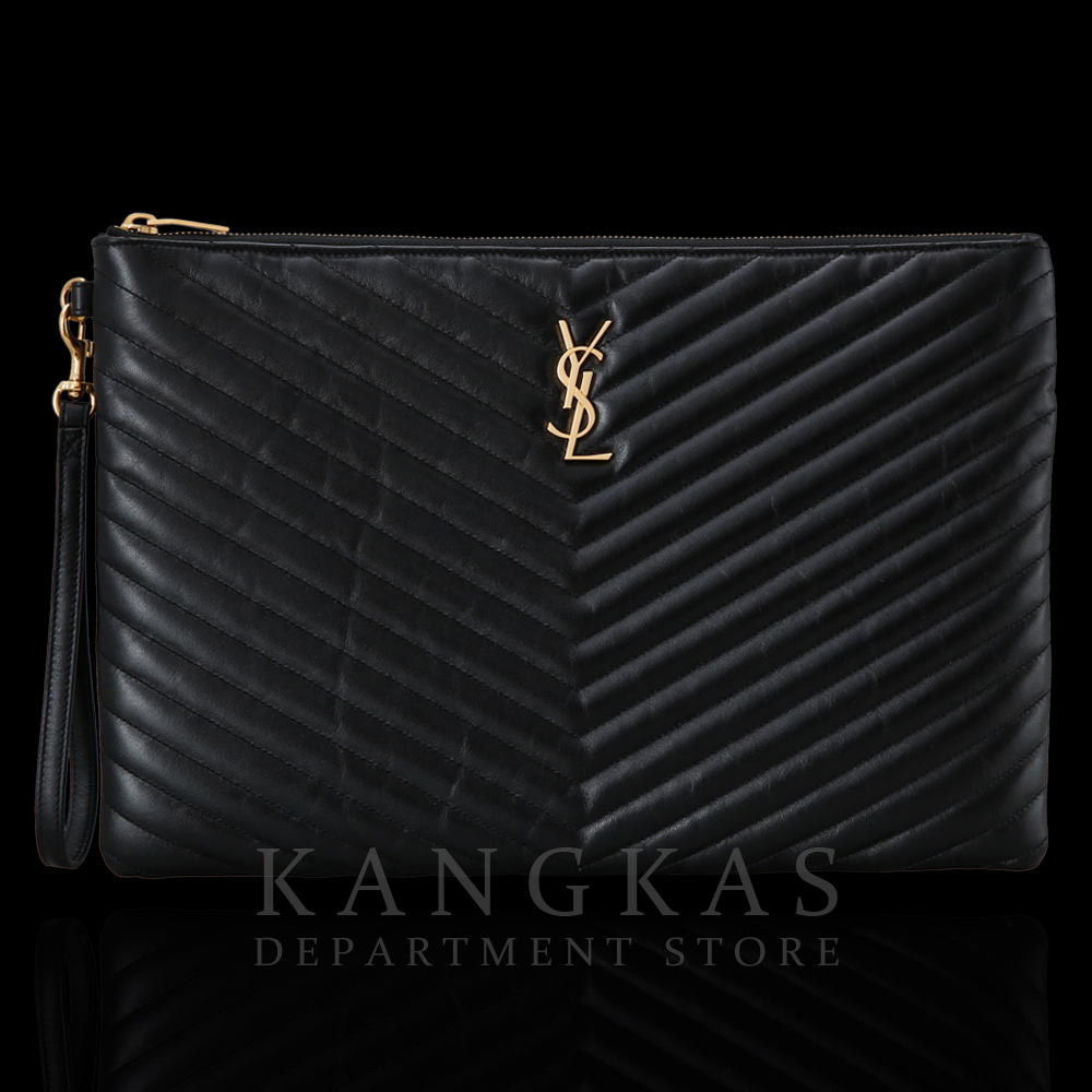 Yves Saint Laurent(USED)생로랑 모노그램 쉐브론 클러치
