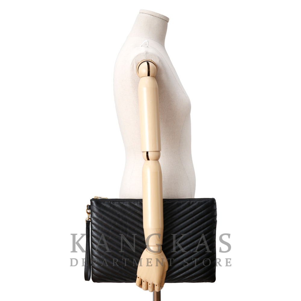 Yves Saint Laurent(USED)생로랑 모노그램 쉐브론 클러치