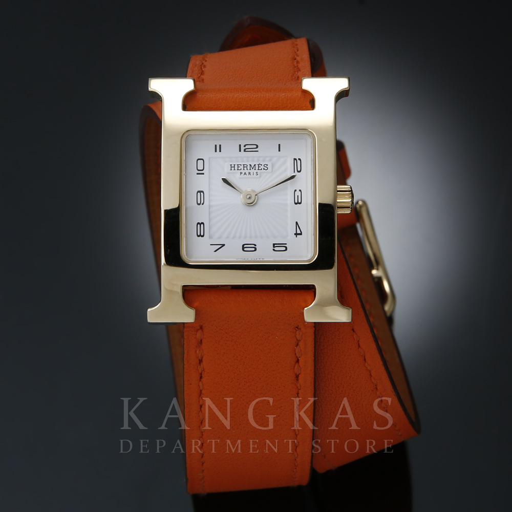 HERMES(USED)에르메스 H아워 금장 HH1.210