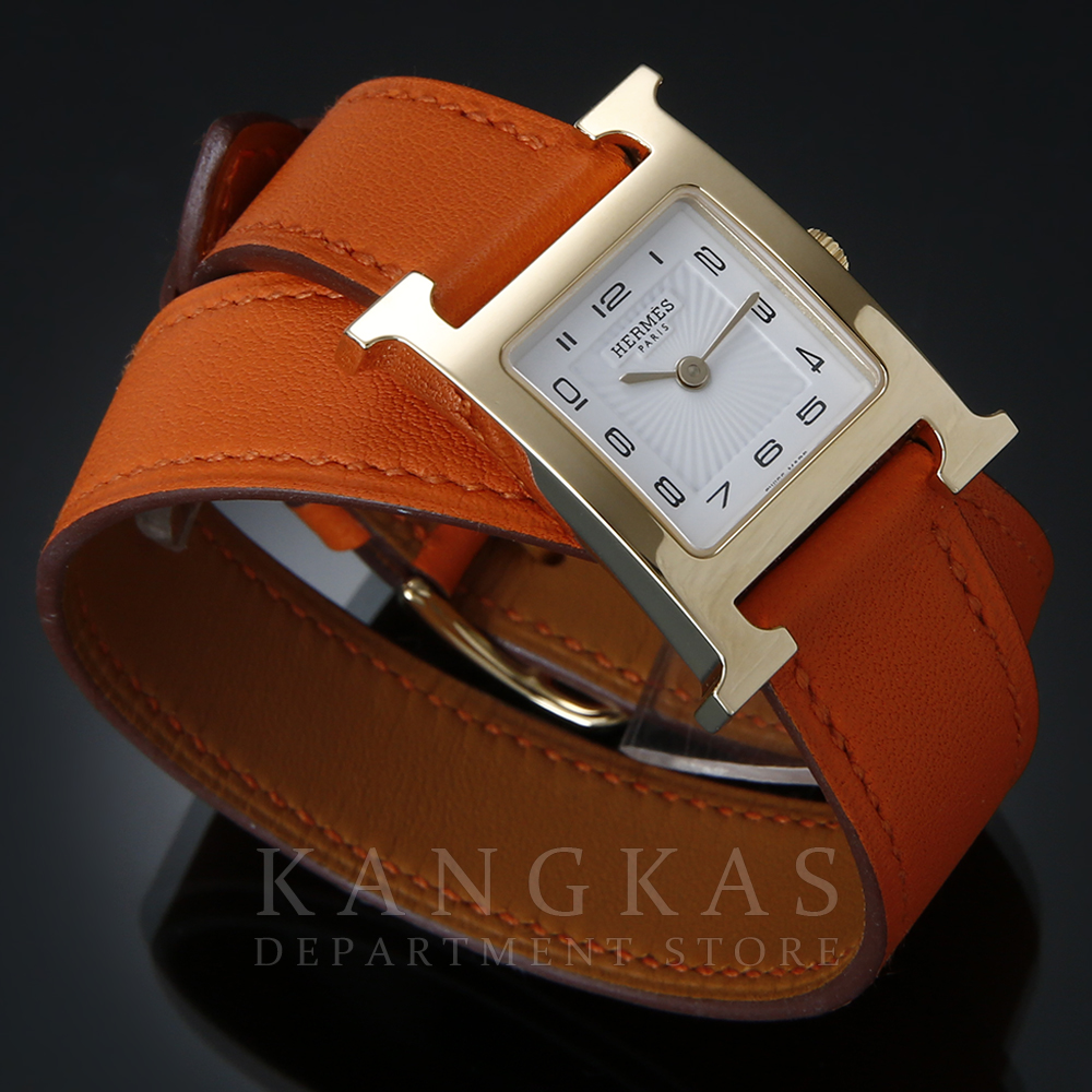 HERMES(USED)에르메스 H아워 금장 HH1.210