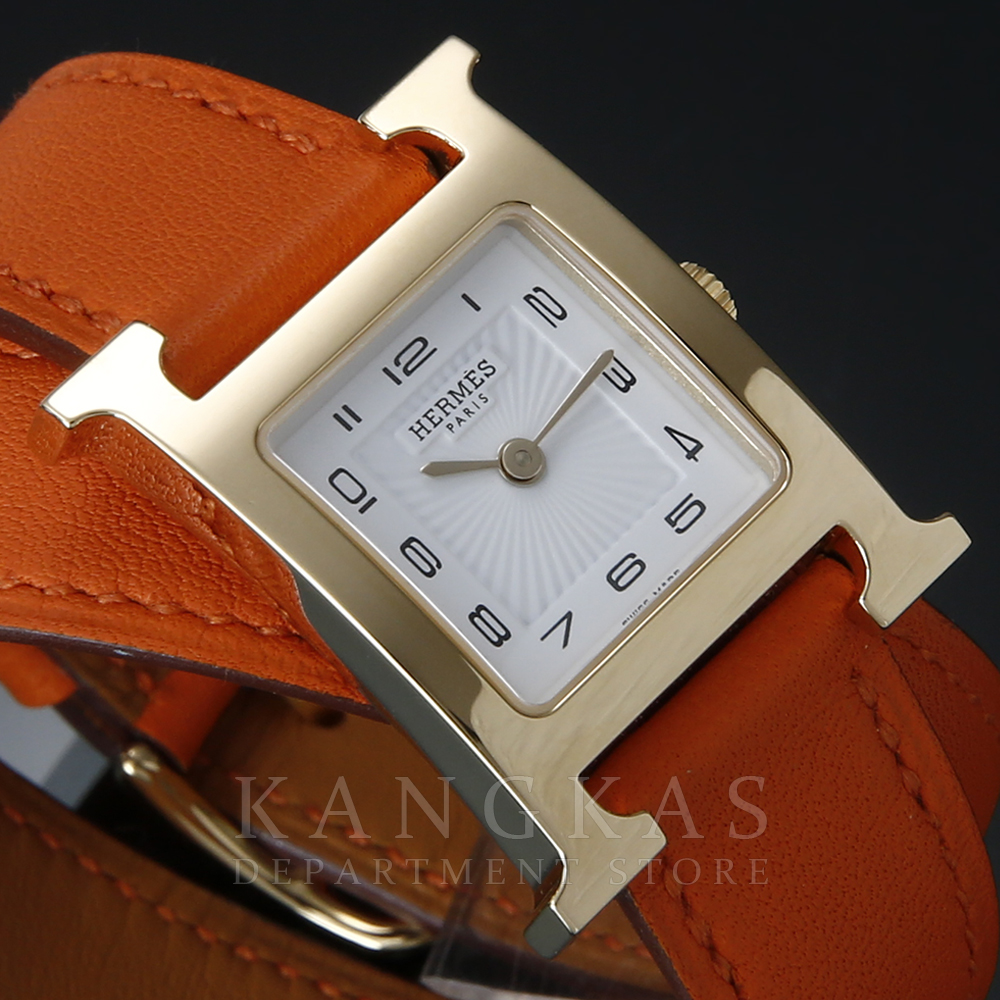 HERMES(USED)에르메스 H아워 금장 HH1.210