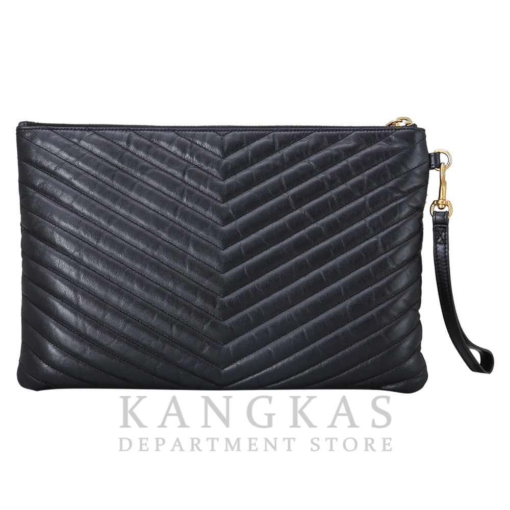 Yves Saint Laurent(USED)생로랑 모노그램 쉐브론 클러치