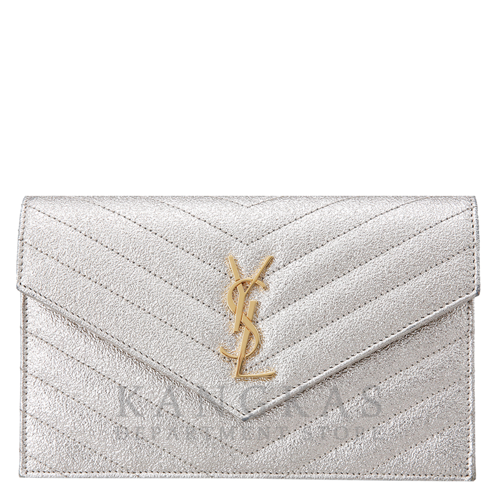 Yves Saint Laurent(USED)모노그램 쉐브론 체인숄더