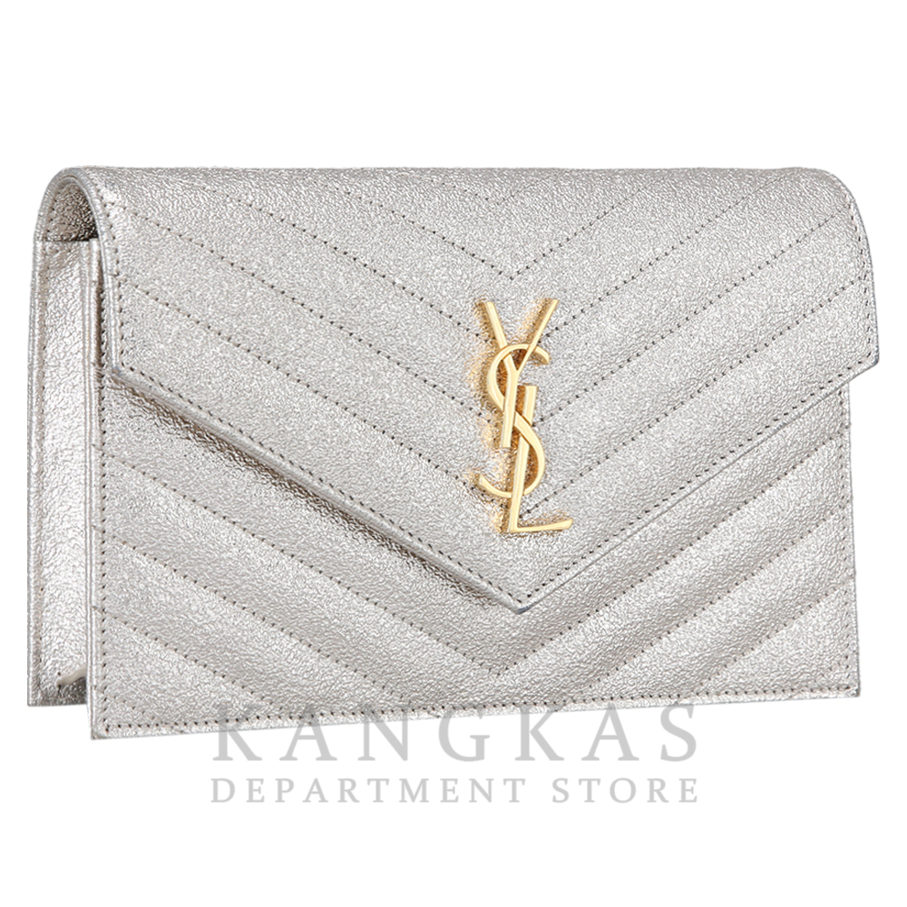 Yves Saint Laurent(USED)모노그램 쉐브론 체인숄더
