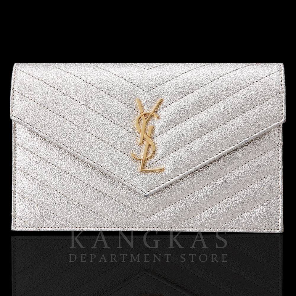 Yves Saint Laurent(USED)모노그램 쉐브론 체인숄더