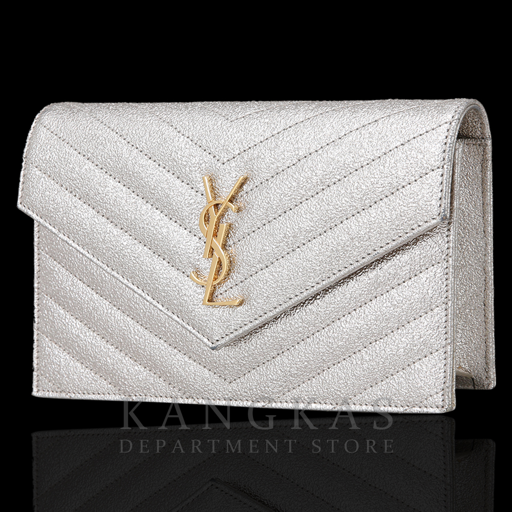 Yves Saint Laurent(USED)모노그램 쉐브론 체인숄더