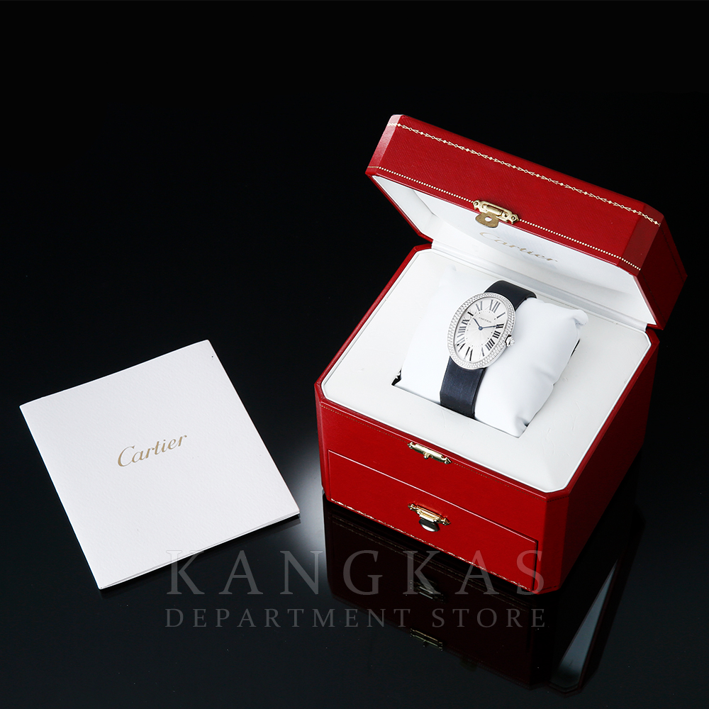 CARTIER(USED)까르띠에 베누아 라지 화이트골드 다이아몬드베젤