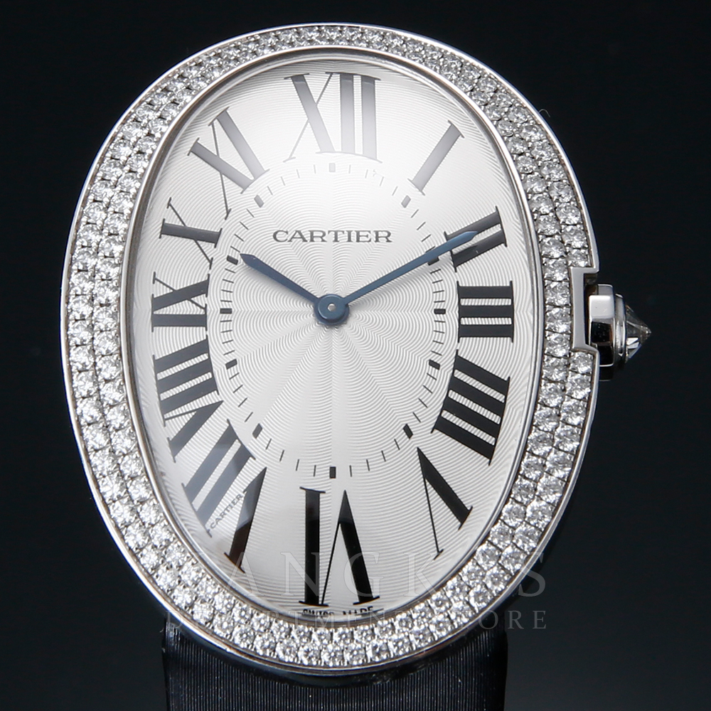 CARTIER(USED)까르띠에 베누아 라지 화이트골드 다이아몬드베젤