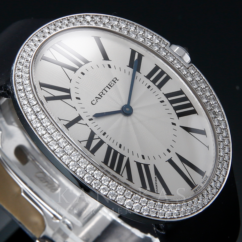CARTIER(USED)까르띠에 베누아 라지 화이트골드 다이아몬드베젤