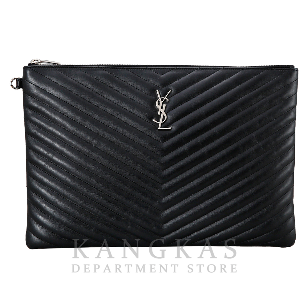 Yves Saint Laurent(USED)생로랑 모노그램 쉐브론 클러치