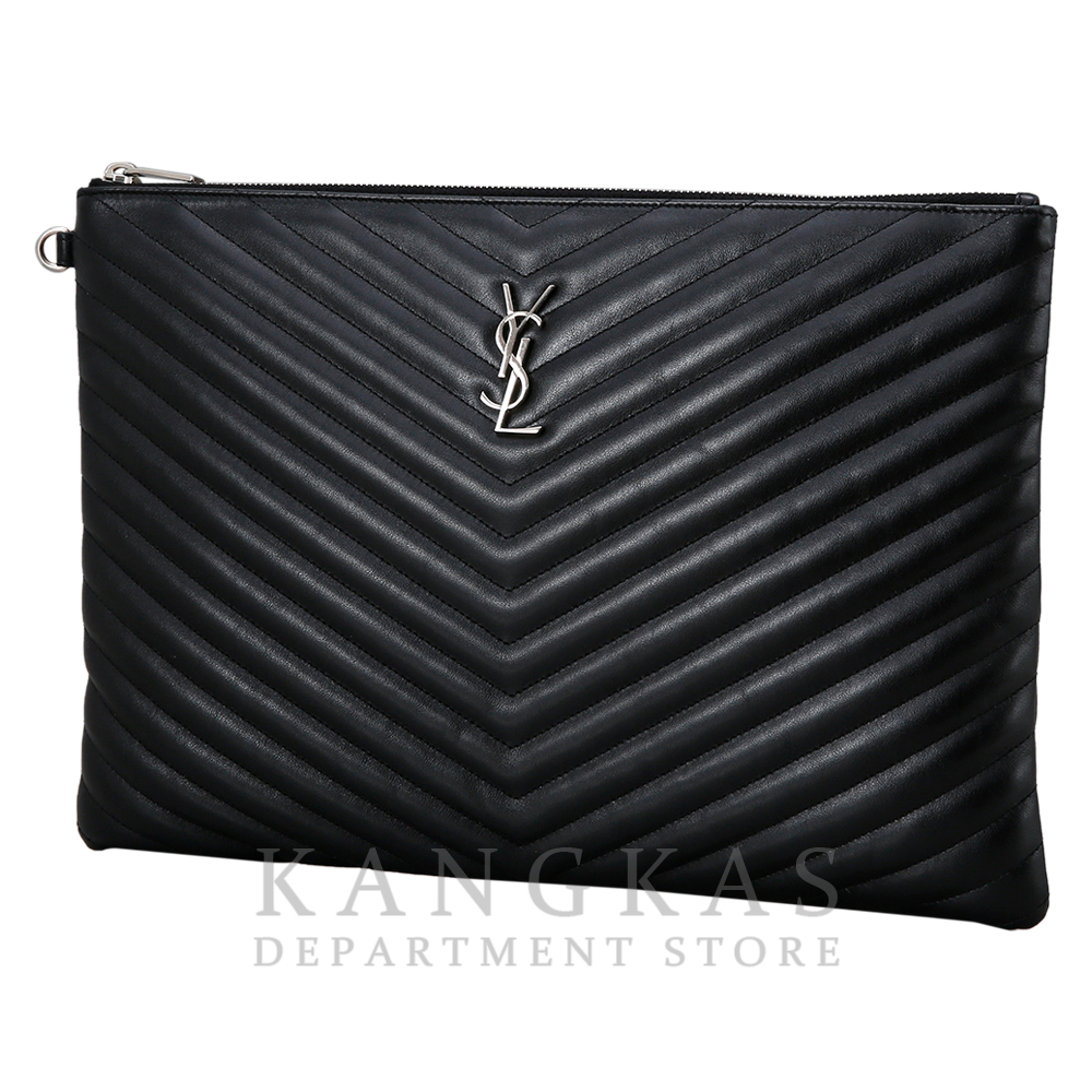 Yves Saint Laurent(USED)생로랑 모노그램 쉐브론 클러치