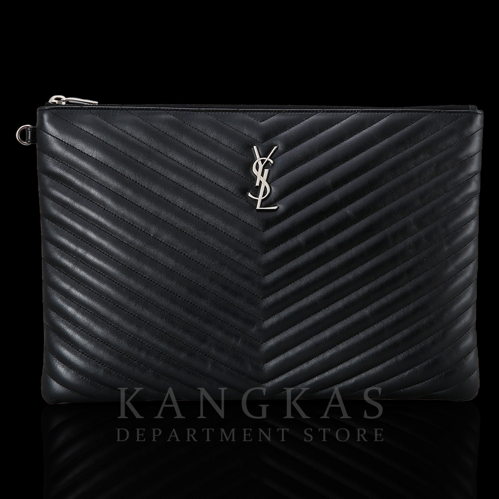 Yves Saint Laurent(USED)생로랑 모노그램 쉐브론 클러치