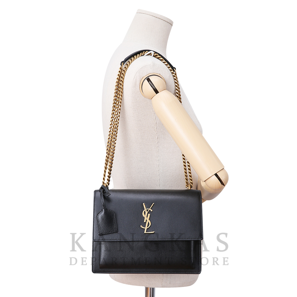 Yves Saint Laurent(USED)생로랑 선셋 블랙 미듐