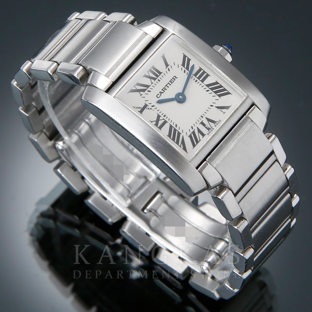 CARTIER(USED)까르띠에 탱크 프랑세스 스틸