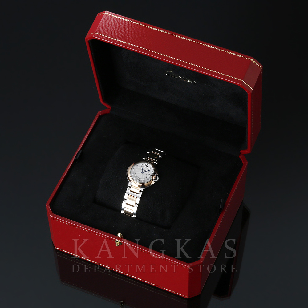 CARTIER(USED)까르띠에 발롱블루 콤비28