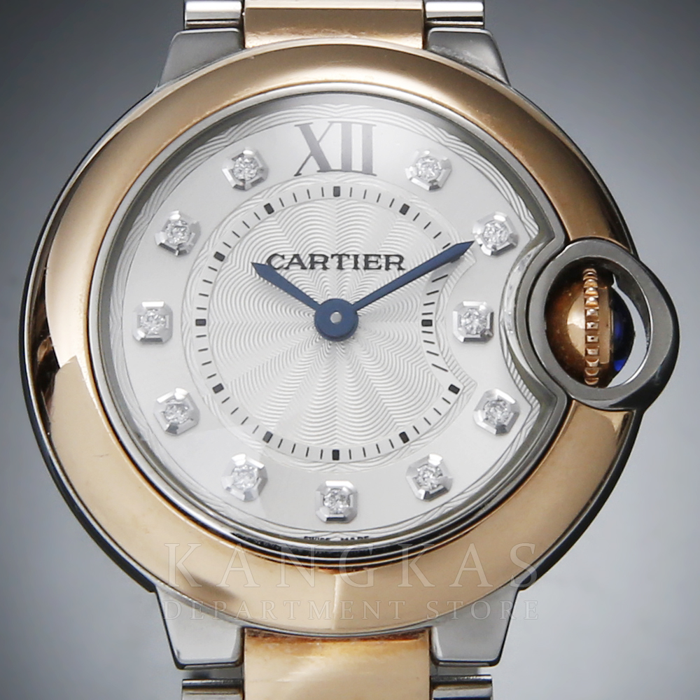 CARTIER(USED)까르띠에 발롱블루 콤비28