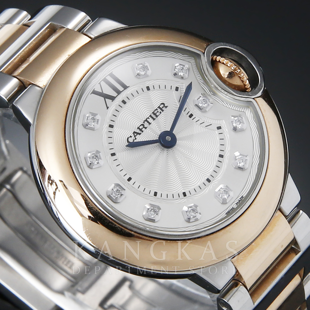 CARTIER(USED)까르띠에 발롱블루 콤비28