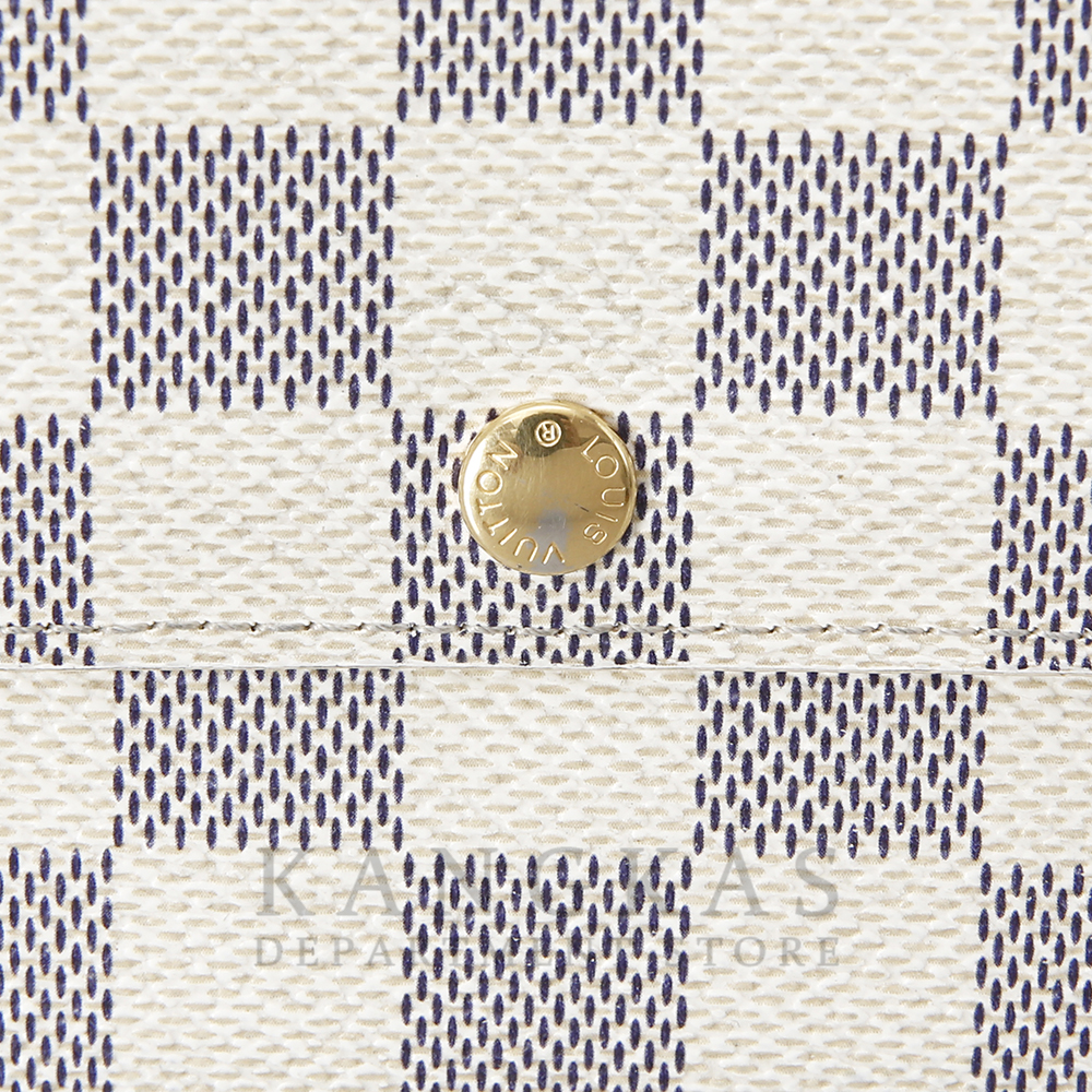 LOUIS VUITTON(USED)루이비통 다미에 아주르 장지갑