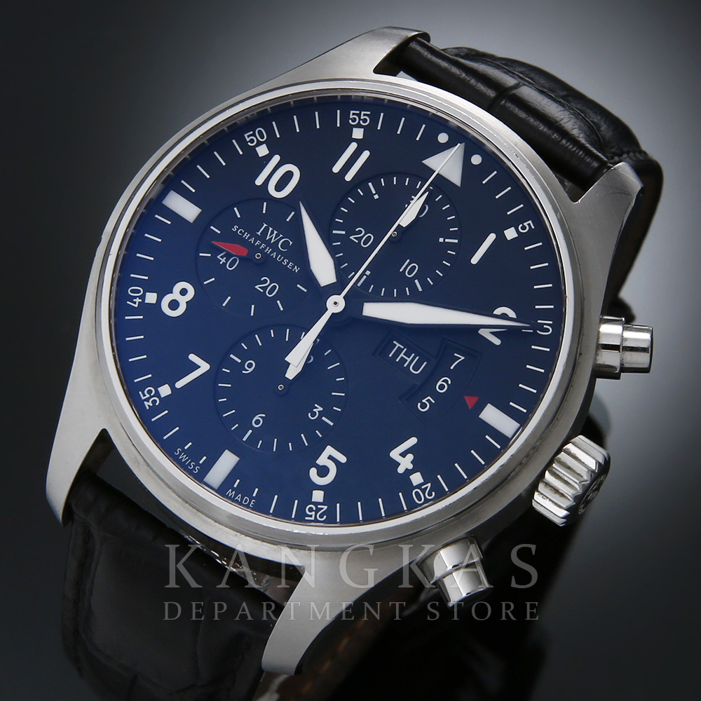 IWC(USED) 파일럿 크로노 IW377701