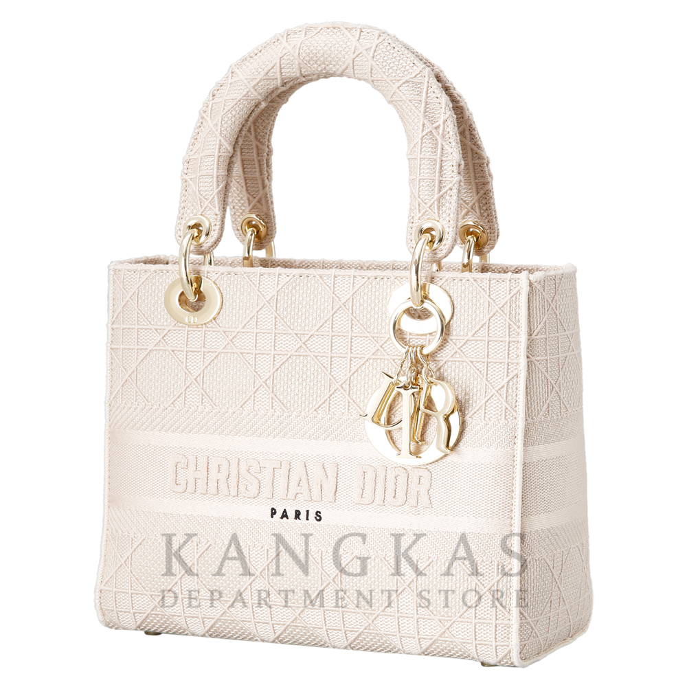 CHRISTIAN DIOR(USED)크리스찬디올 오블리크 레이디디올 미듐