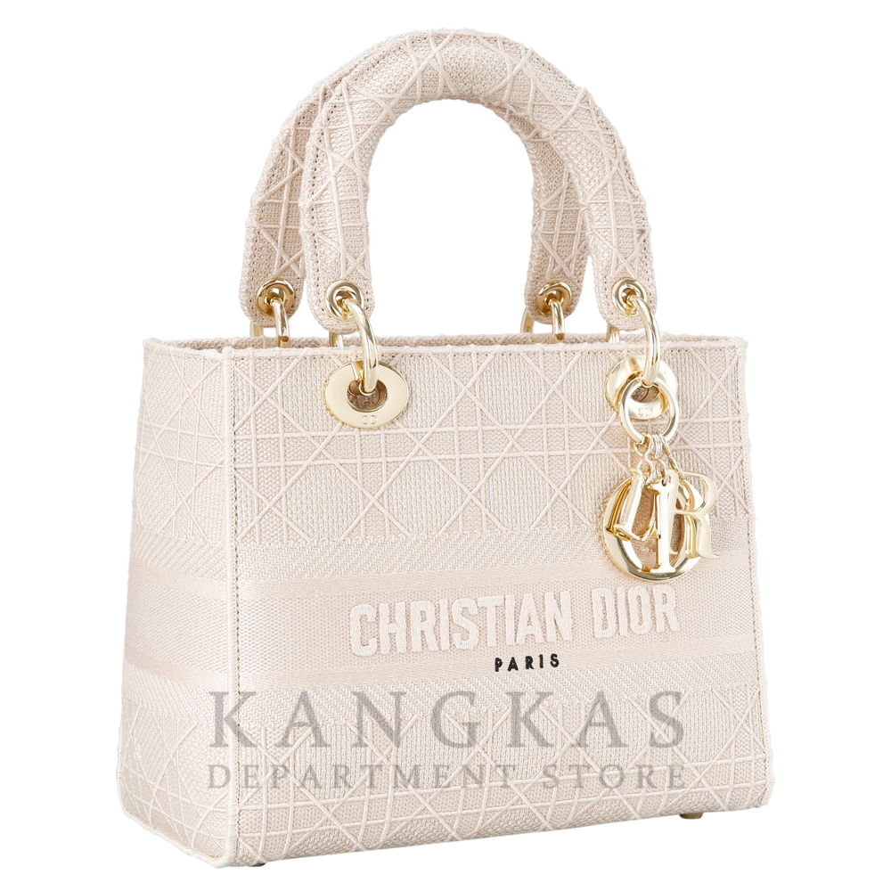 CHRISTIAN DIOR(USED)크리스찬디올 오블리크 레이디디올 미듐
