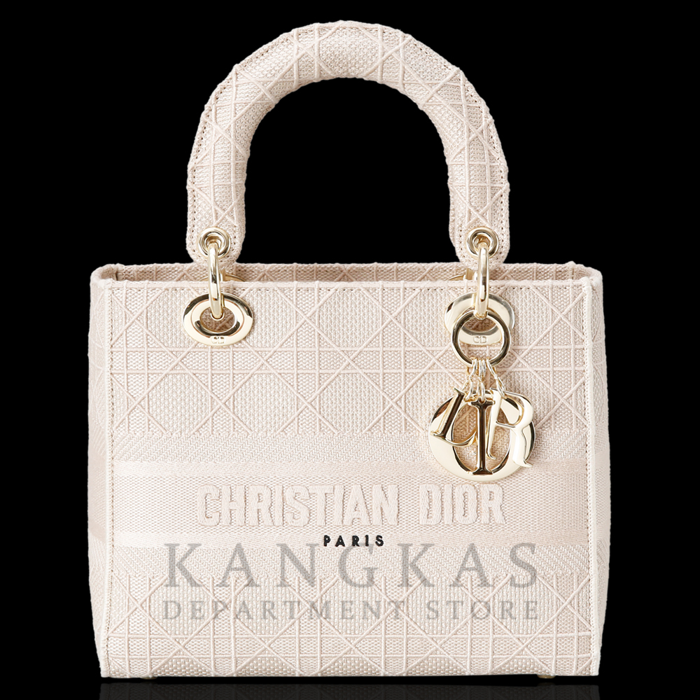 CHRISTIAN DIOR(USED)크리스찬디올 오블리크 레이디디올 미듐