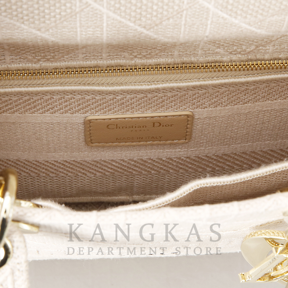 CHRISTIAN DIOR(USED)크리스찬디올 오블리크 레이디디올 미듐