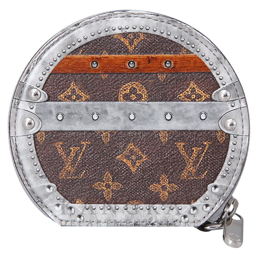 LOUIS VUITTON(USED)루이비통 프린팅 지피 월릿