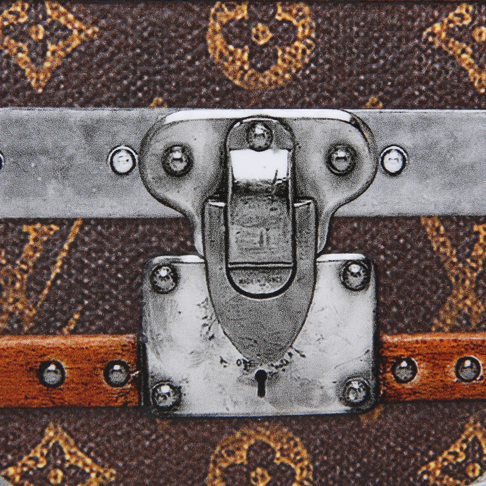 LOUIS VUITTON(USED)루이비통 프린팅 지피 월릿
