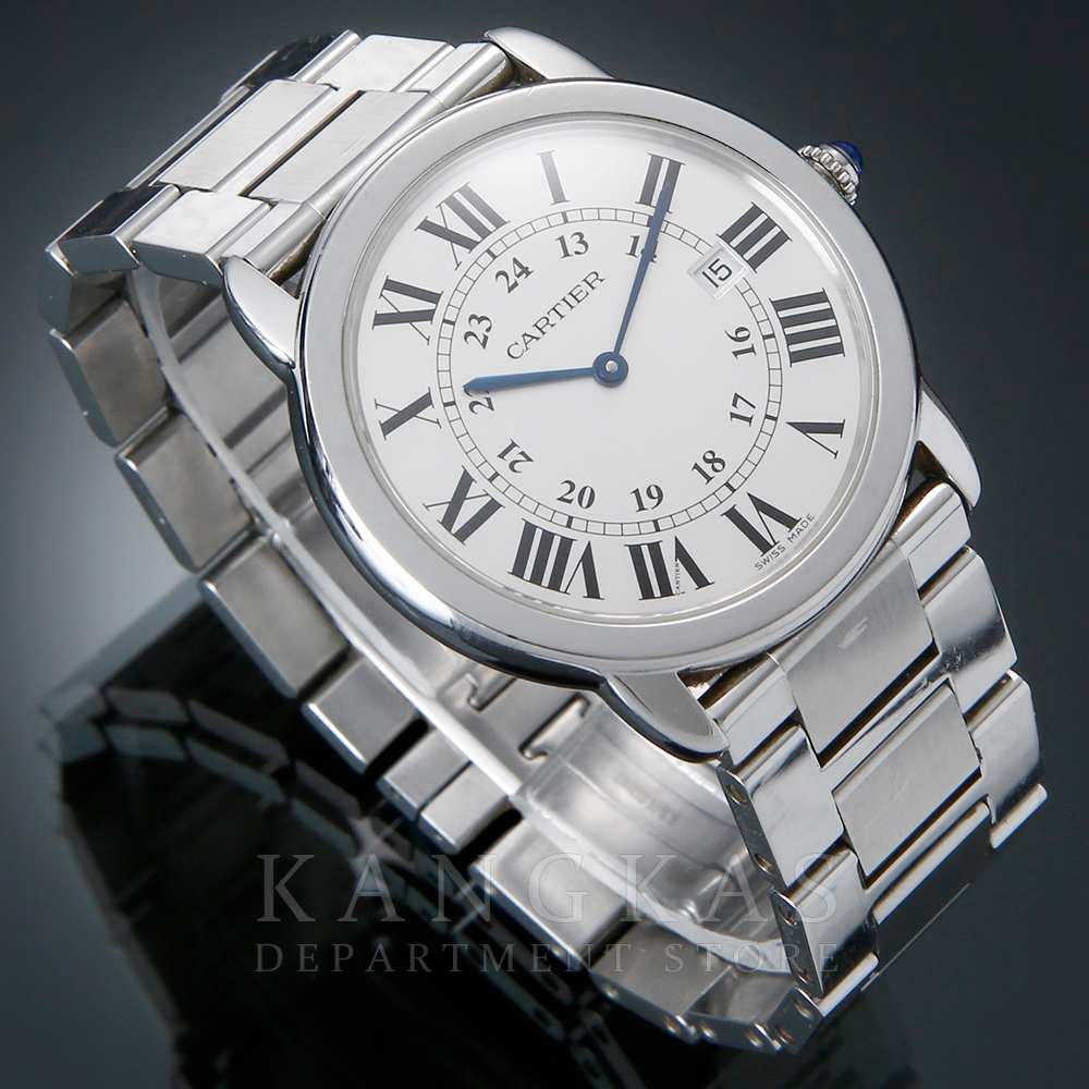CARTIER(USED)까르띠에 롱드솔로 스틸 L