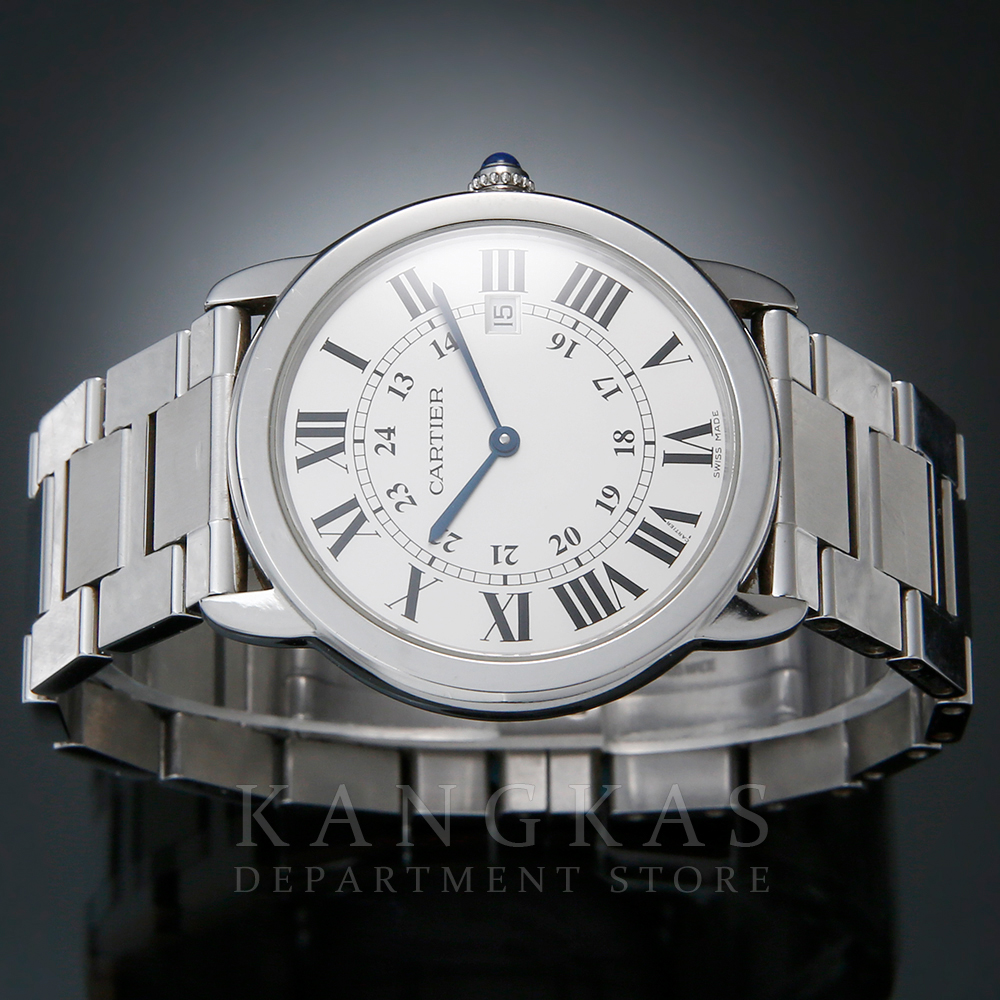 CARTIER(USED)까르띠에 롱드솔로 스틸 L