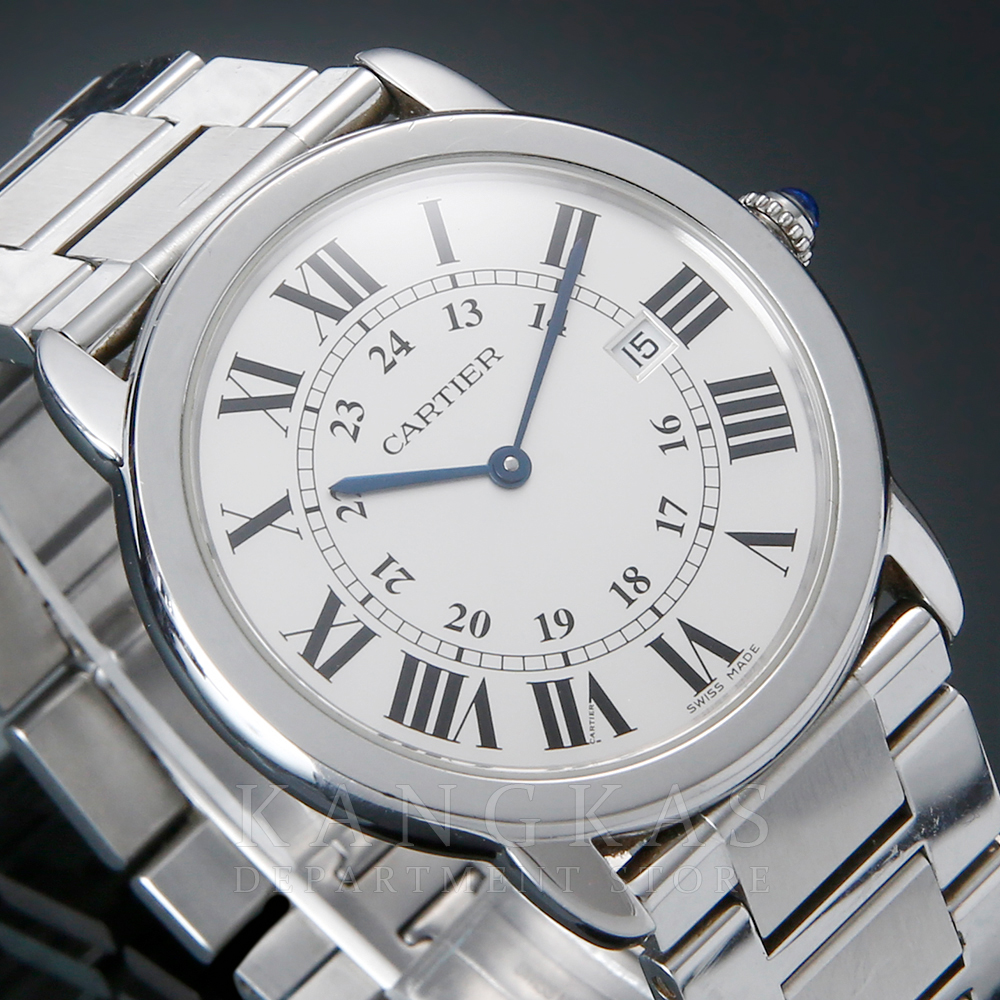 CARTIER(USED)까르띠에 롱드솔로 스틸 L