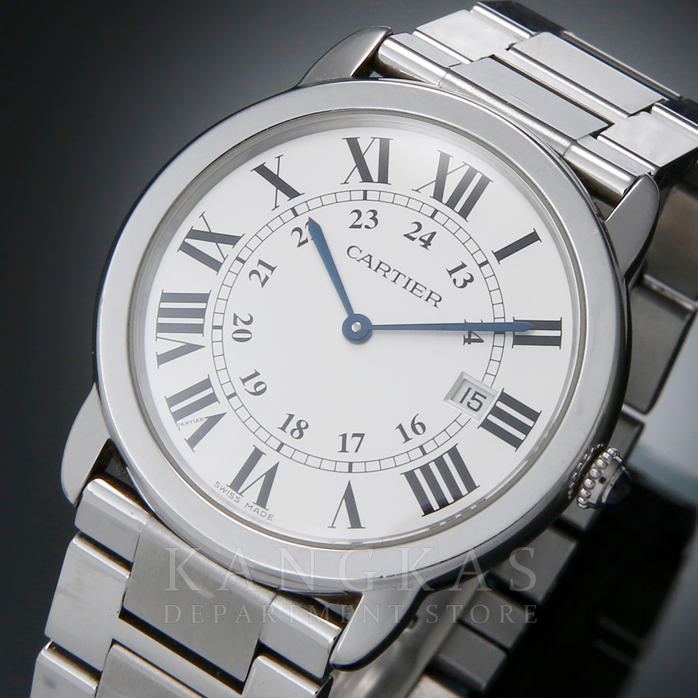 CARTIER(USED)까르띠에 롱드솔로 스틸 L